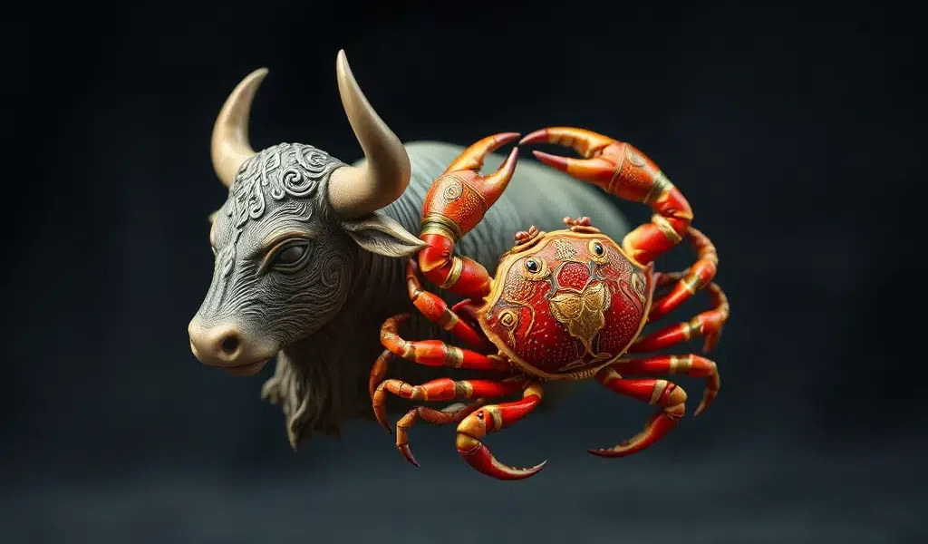 Сумісність Тельця і Рака: затишок і ніжність