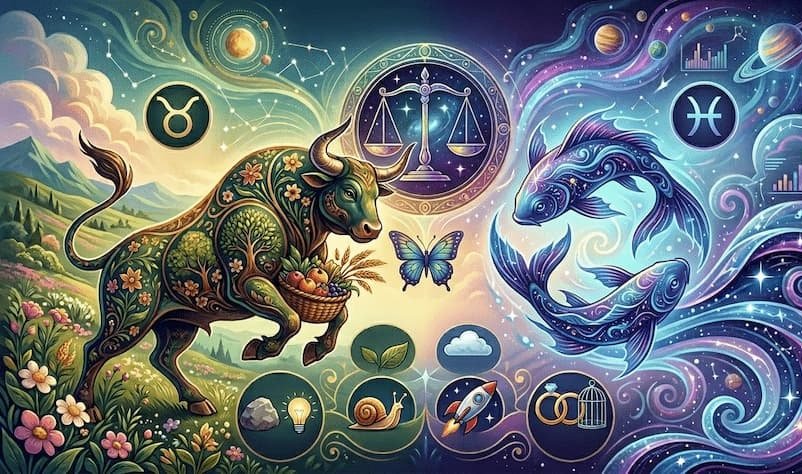 Сумісність Тельця і Риб: повний астрологічний аналіз